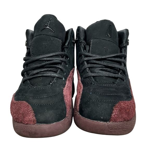 A Ma Maniére x Air Jordan 12 Retro SP PreSchool 'Black' FB2686-001 SIZE 12C - Picture 3 of 11